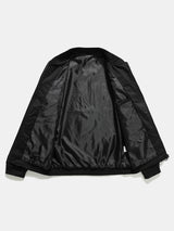 Preston - Zip-Up Bomber Jacket with Text Print