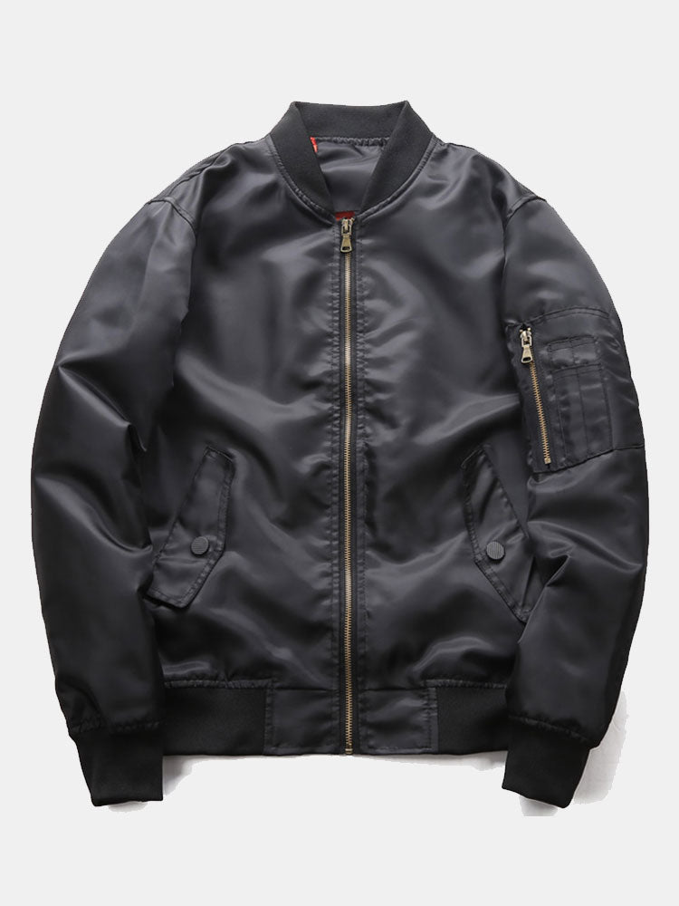 Liam - Full Zip Bomber Jacket