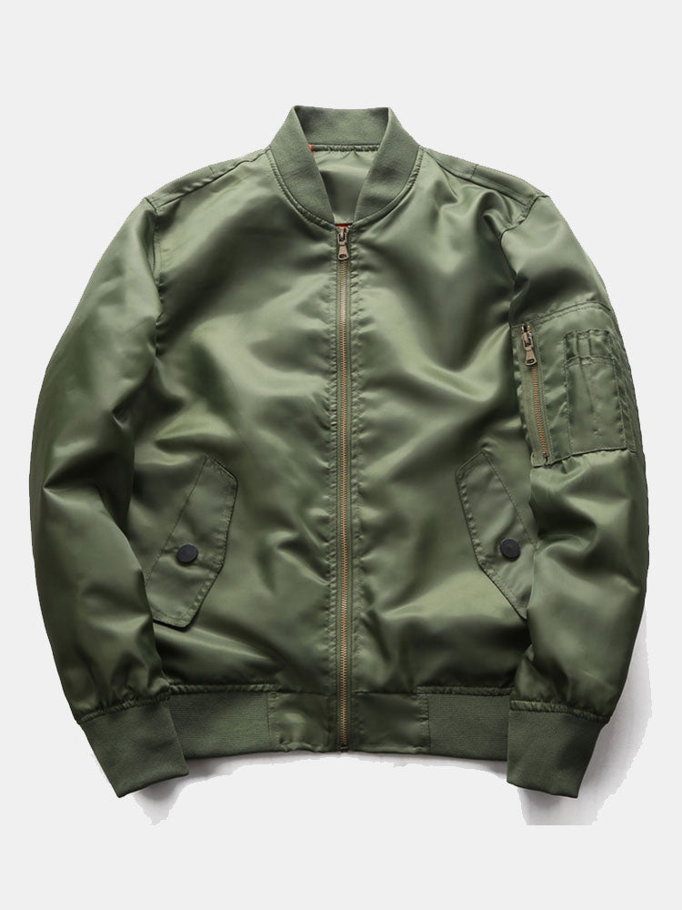 Liam - Full Zip Bomber Jacket
