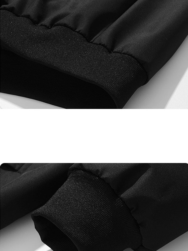 Noah - Corduroy Bomber Jacket with Detachable Hood