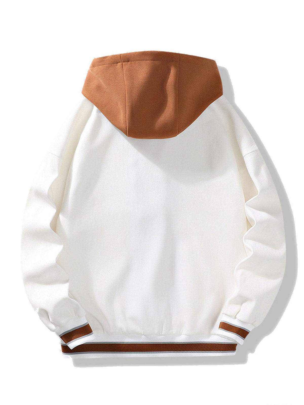 William - Hooded Baseball Jacket with Button Closure