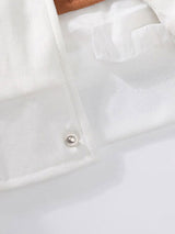 William - Hooded Baseball Jacket with Button Closure