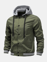 Benjamin - Bomber Jacket with Detachable Hood