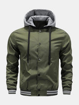 Benjamin - Bomber Jacket with Detachable Hood