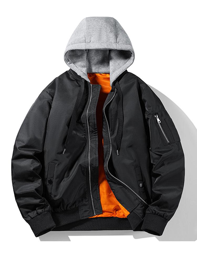 Oliver - Hooded Bomber Jacket