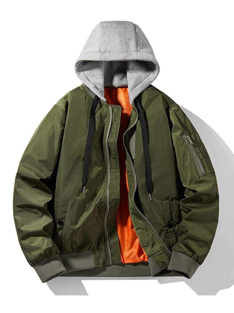 Oliver - Hooded Bomber Jacket