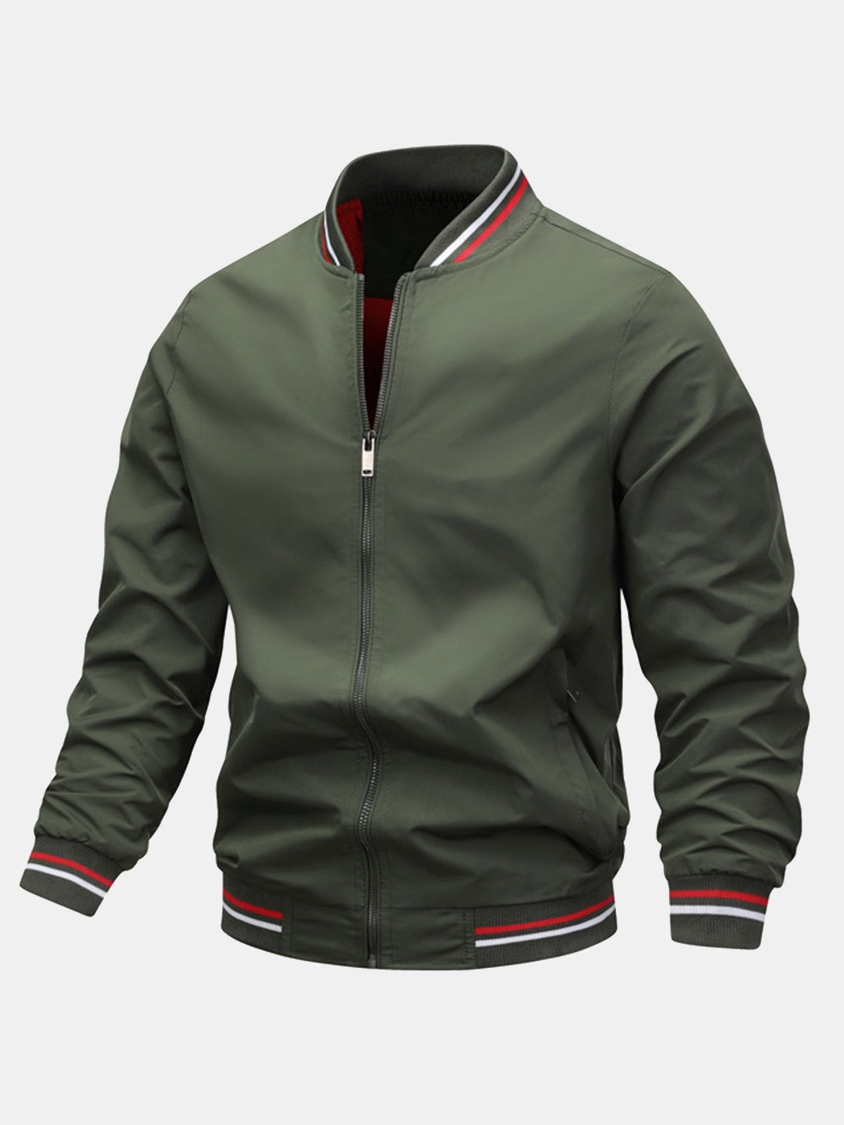 Ethan - Zip-Through Bomber Jacket