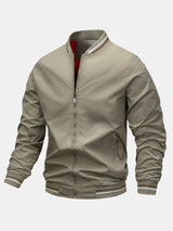 Ethan - Zip-Through Bomber Jacket