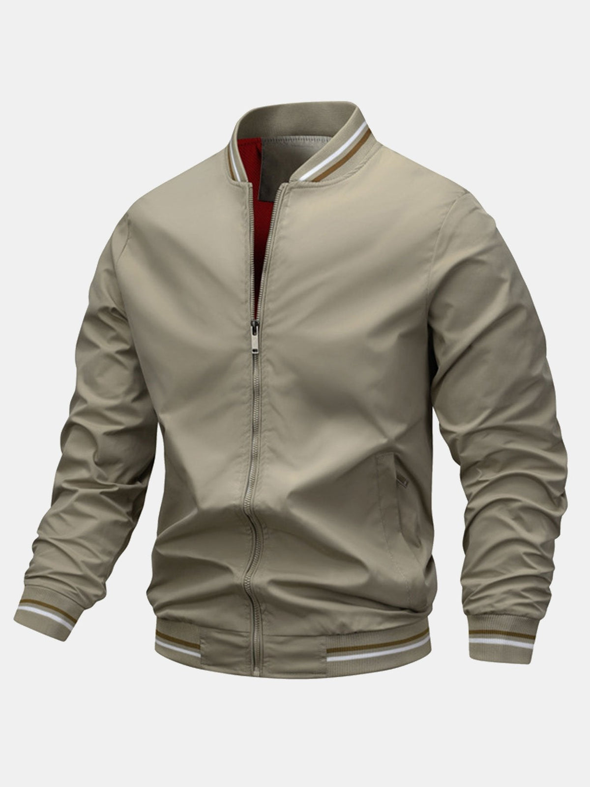 Ethan - Zip-Through Bomber Jacket