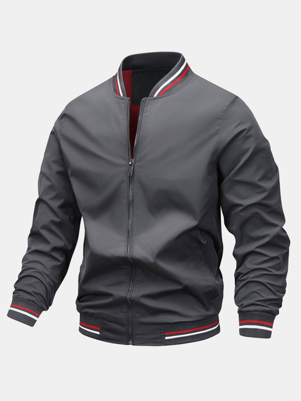 Ethan - Zip-Through Bomber Jacket