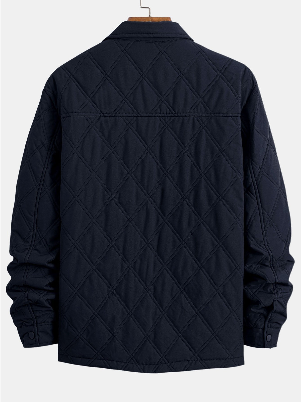 Nathan - Windproof Corduroy Baseball Jacket with Button Closure