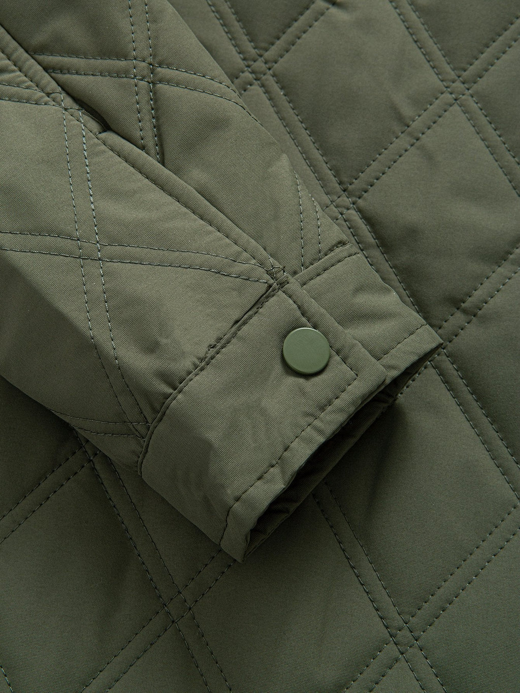 Nathan - Windproof Corduroy Baseball Jacket with Button Closure