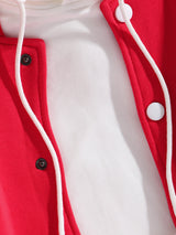 Samuel - Contrast Trim Baseball Jacket