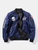 Etienne - Reversible Bomber Jacket with NASA Patch