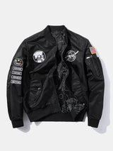 Etienne - Reversible Bomber Jacket with NASA Patch