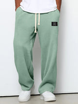Pierce - Waffle Texture Drawstring Trousers