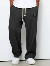 Pierce - Waffle Texture Drawstring Trousers
