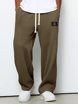 Pierce - Waffle Texture Drawstring Trousers