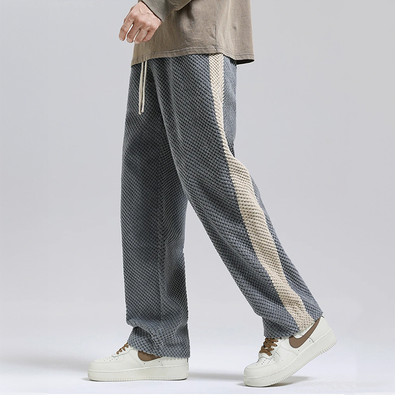 Aiden - Side Stripe Corduroy Joggers