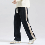 Aiden - Side Stripe Corduroy Joggers