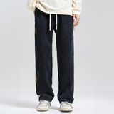 Aiden - Side Stripe Corduroy Joggers