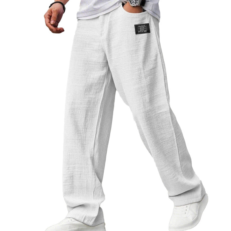 Leon - Lightweight Straight-Leg Trousers