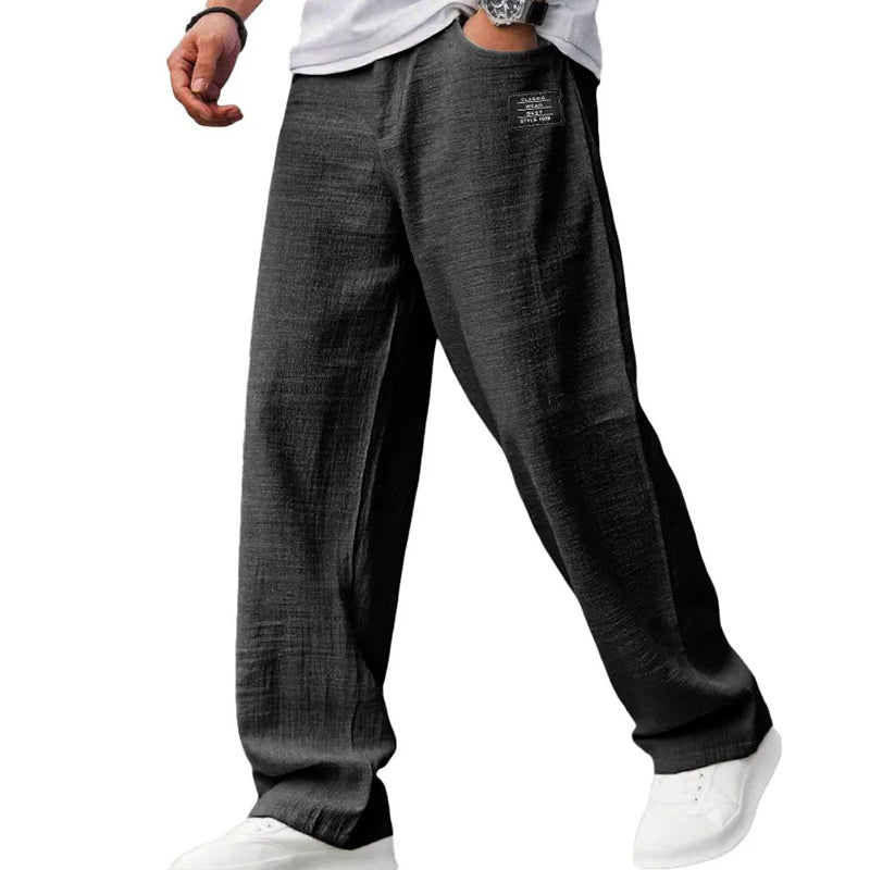 Leon - Lightweight Straight-Leg Trousers