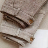 Clay - Herringbone Tailored Trousers