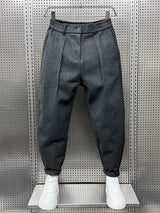 Judd - Textured Pleated Trousers