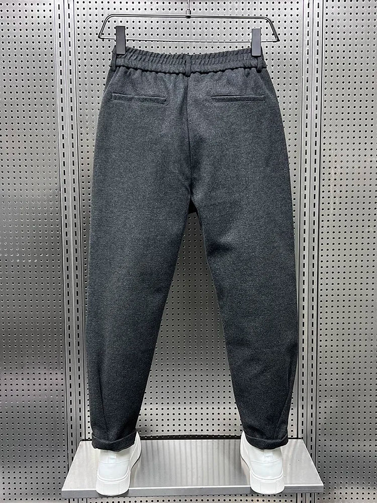 Judd - Textured Pleated Trousers