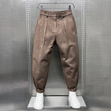Judd - Textured Pleated Trousers