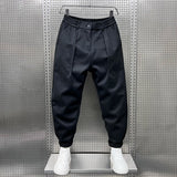 Judd - Textured Pleated Trousers
