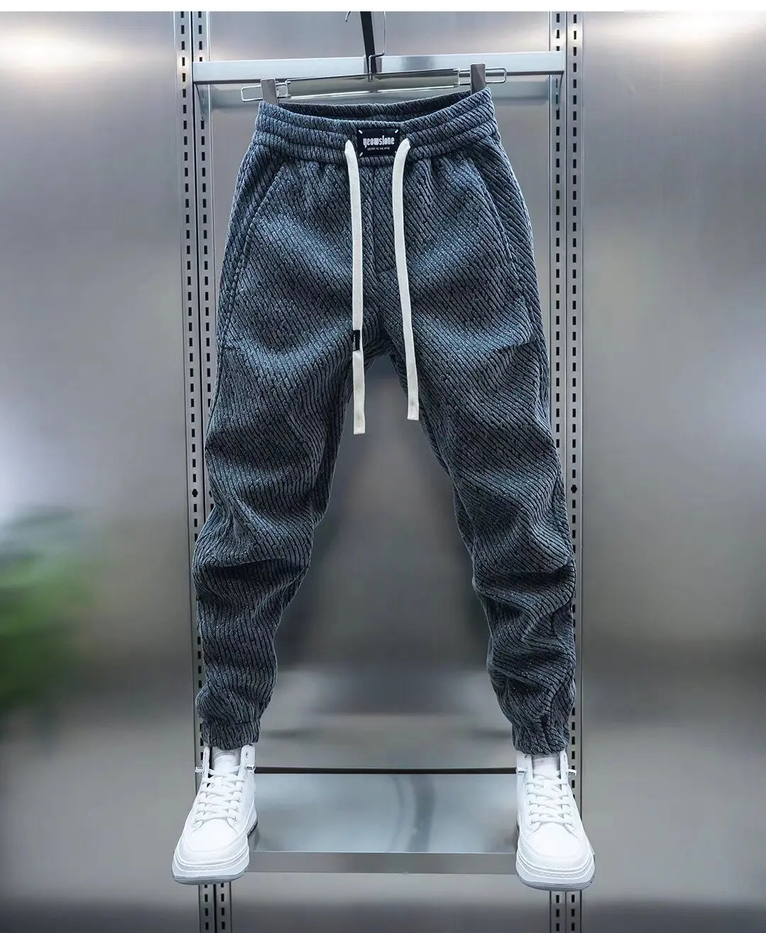 Vernon - Textured Knit Joggers