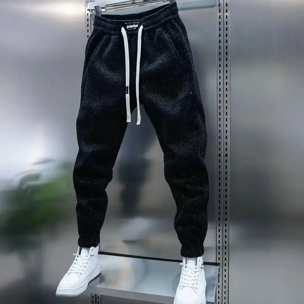 Vernon - Textured Knit Joggers