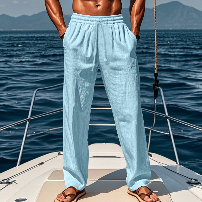 Bastien - Breathable Cotton Trousers