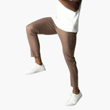 Cormac - Cropped Stretch Chino Trousers