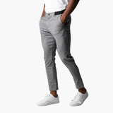 Cormac - Cropped Stretch Chino Trousers