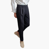 Ronan - Pleated Tapered Trousers