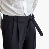 Ronan - Pleated Tapered Trousers
