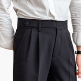 Ronan - Pleated Tapered Trousers