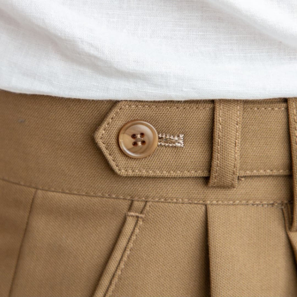 Ronan - Pleated Tapered Trousers