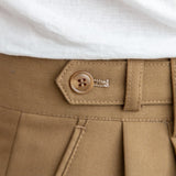 Ronan - Pleated Tapered Trousers