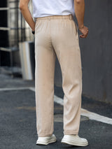 Francis - Beige Fine Wale Corduroy Trousers