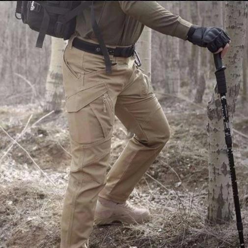 Ghislain - Water Repellent Technical Cargo Trousers