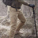 Ghislain - Water Repellent Technical Cargo Trousers