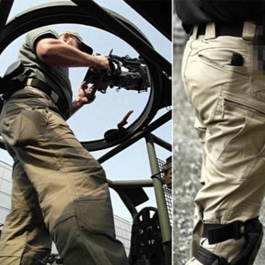 Ghislain - Water Repellent Technical Cargo Trousers