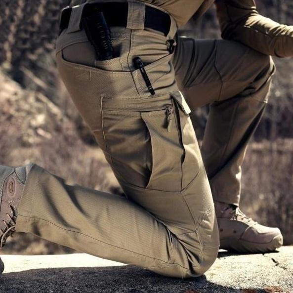 Ghislain - Water Repellent Technical Cargo Trousers