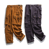Kent - Tan Corduroy Cargo Trousers
