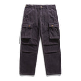 Kent - Tan Corduroy Cargo Trousers