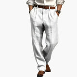 Levi - Retro Pleated Wide Leg Dress Trousers